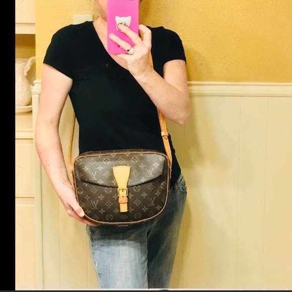 Authentic Louis Vuitton Monogram Jeune Fille GM Shoulder Bag Cross Body - Picture 15 of 15